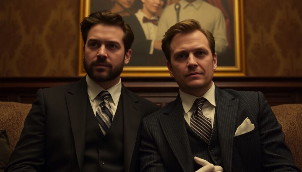 Смотреть онлайн бесплатно Джентльмены в хорошем качестве на русском смотреть онлайн бесплатно Джентльмены - иллюстрация