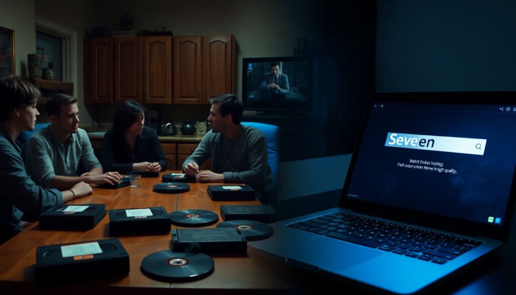 Смотреть онлайн бесплатно фильм Семь в хорошем качестве Hd смотреть онлайн бесплатно Семь - иллюстрация