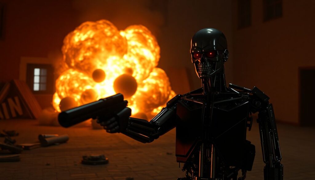 смотреть онлайн бесплатно Терминатор 2: Судный день - иллюстрация