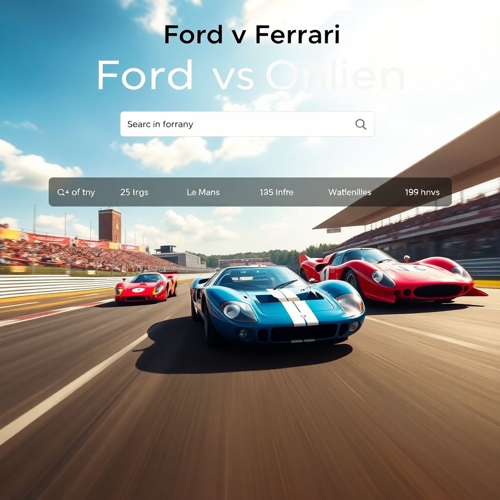 Смотреть онлайн бесплатно ford против ferrari в хорошем качестве смотреть онлайн бесплатно ford против ferrari