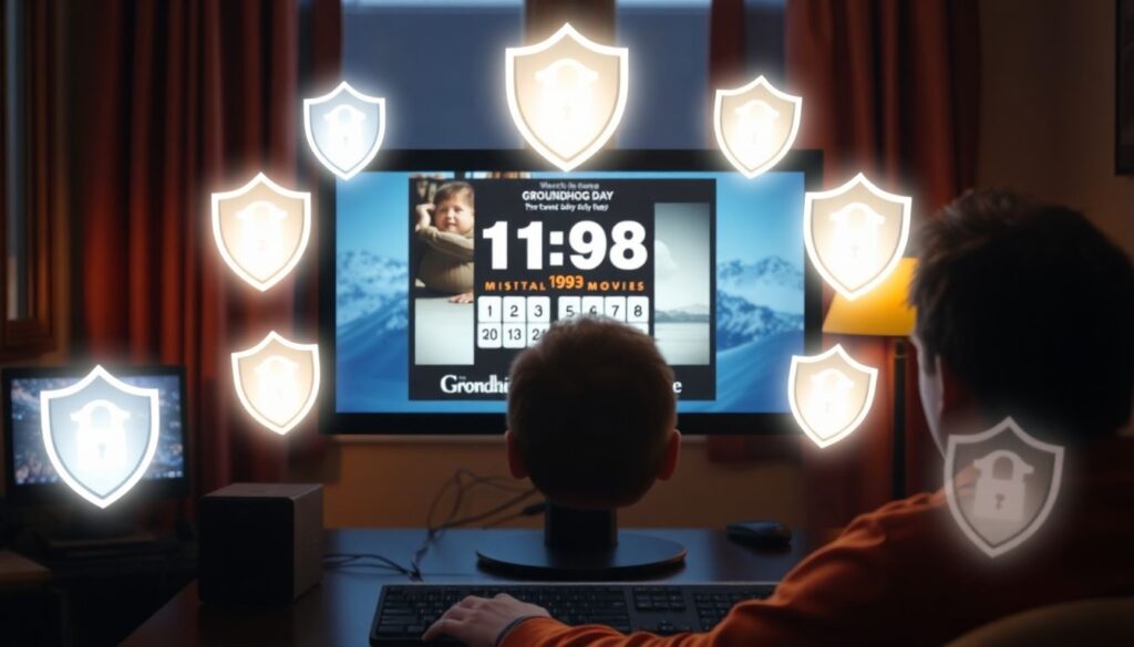 Смотреть онлайн бесплатно День сурка в хорошем качестве без регистрации смотреть онлайн бесплатно День сурка - иллюстрация