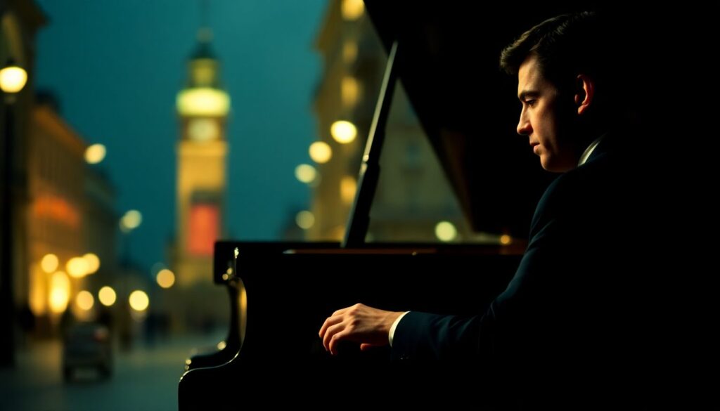 смотреть онлайн бесплатно Пианист - иллюстрация