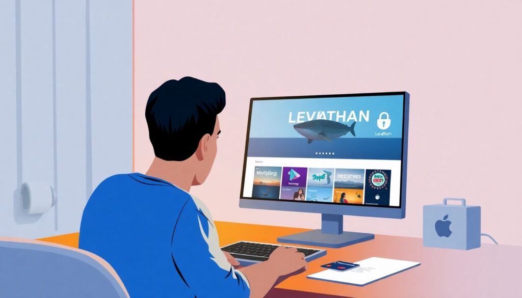 смотреть онлайн бесплатно Левиафан - иллюстрация