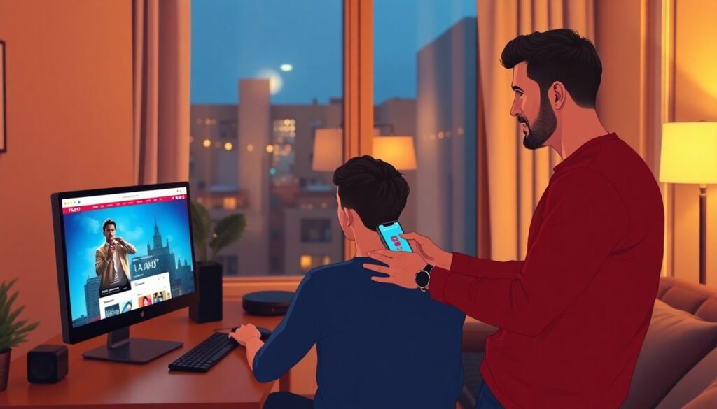 смотреть онлайн бесплатно Ла-Ла Ленд - иллюстрация