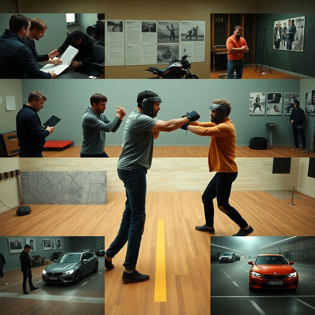 Как создаются сцены драки и погони: честный взгляд каскадёров и постановщиков Как создаются сцены драки и погони: честный взгляд каскадёров и постановщиков трюков