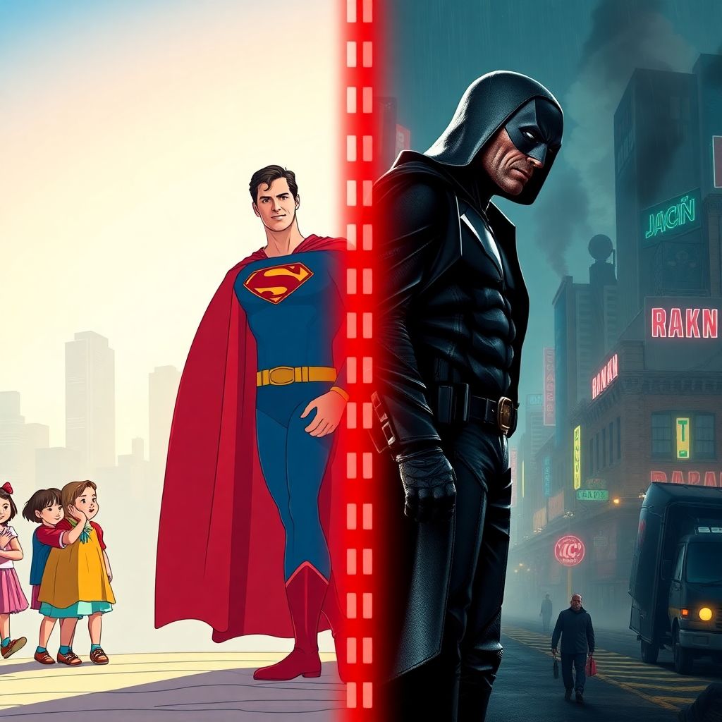 «Как меняется образ супергероя в кино: от наивных комиксов до мрачного реализма»