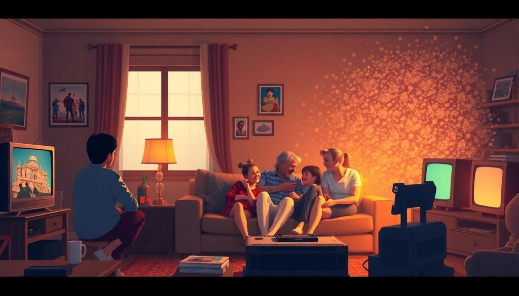 Почему мы пересматриваем старые фильмы: психология олдскула и эффект ностальгии Почему мы пересматриваем старые фильмы: психология олдскула и эффект ностальгии - иллюстрация