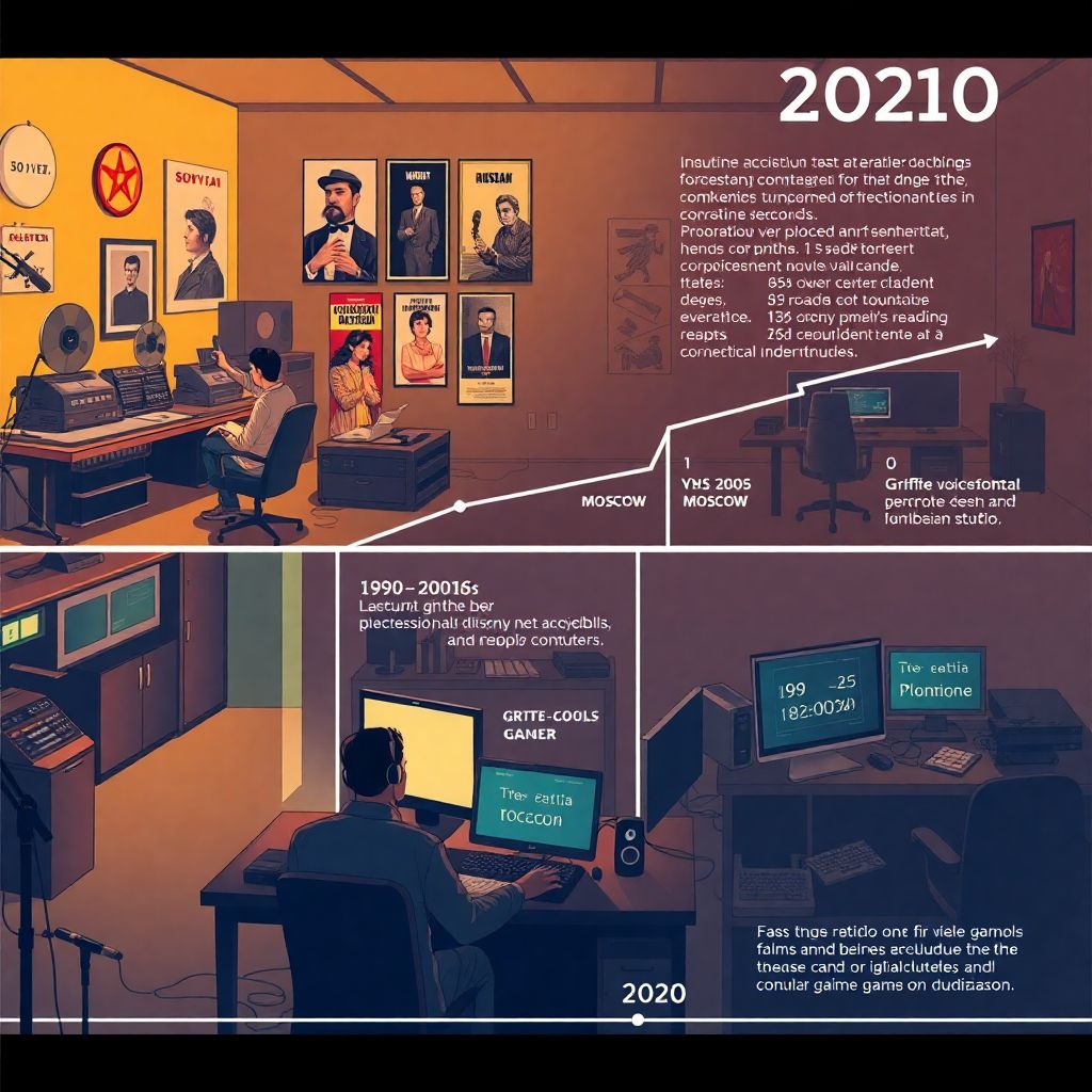 Как менялась индустрия дубляжа от советской школы до современных локализаций Как менялась индустрия дубляжа: от советской школы до современных локализаций