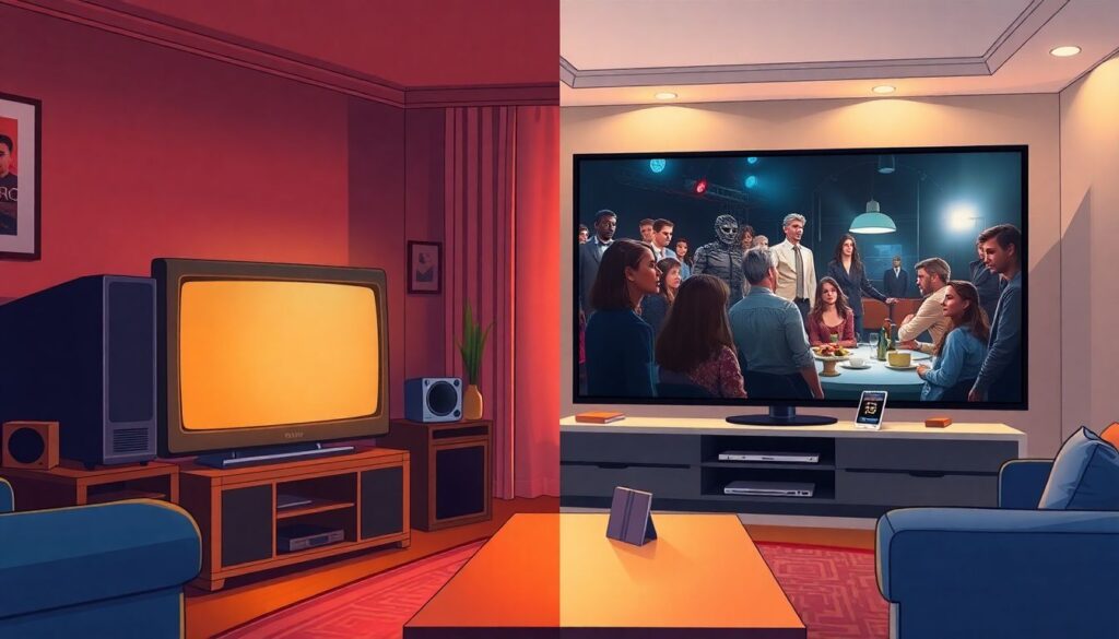 Как сериалы изменили кино и почему зрители выбирают многосезонные истории Как сериалы изменили кино: почему зрители всё чаще выбирают многосезонные истории - иллюстрация