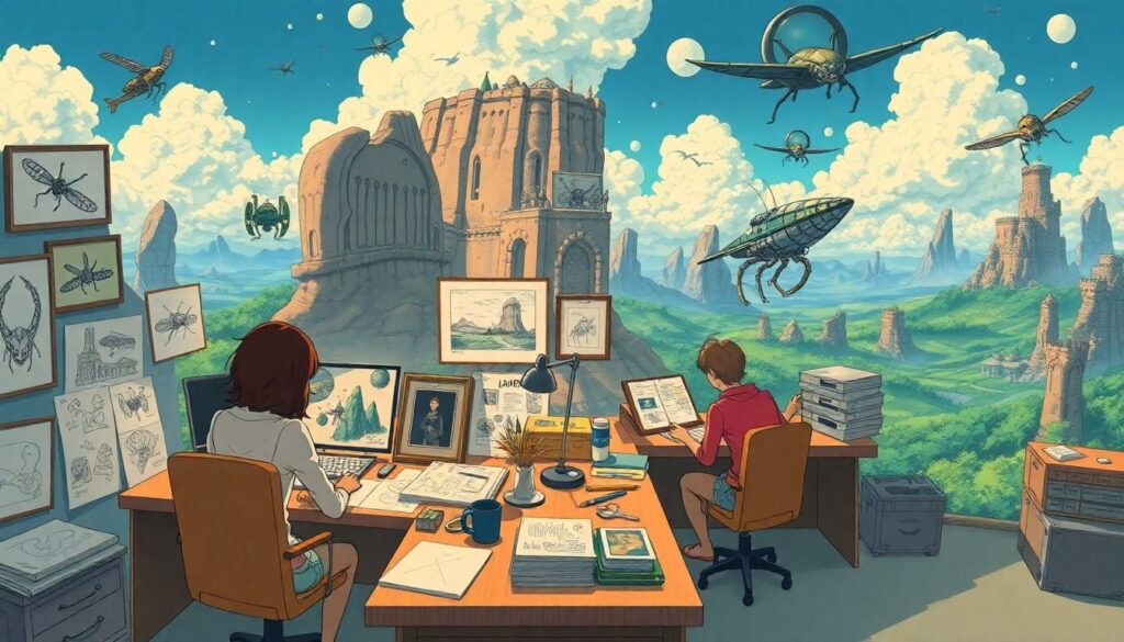 Смотреть онлайн бесплатно Навсикая из Долины ветров в хорошем качестве смотреть онлайн бесплатно Навсикая из Долины ветров - иллюстрация