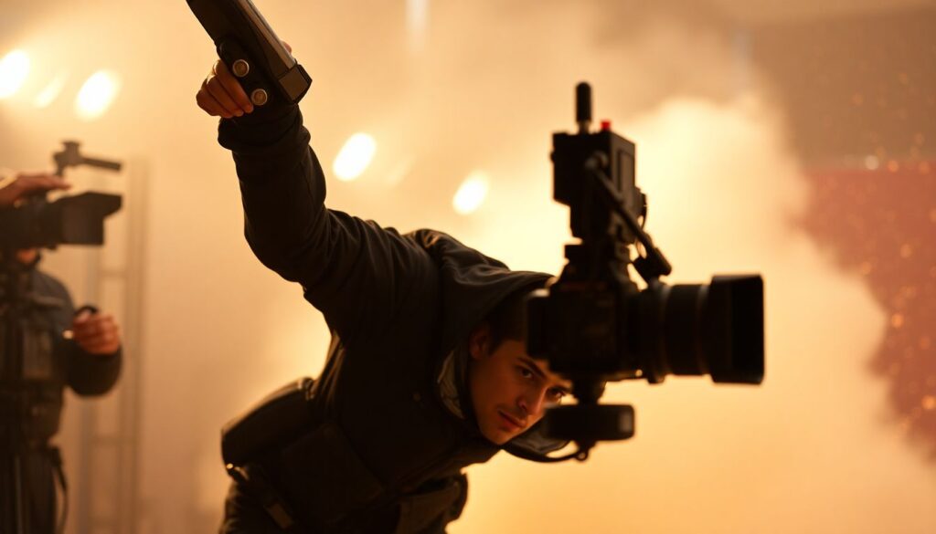 «Невидимые» профессии в кино: монтажёры, колористы, каскадёры и их вклад в магию кадра - иллюстрация