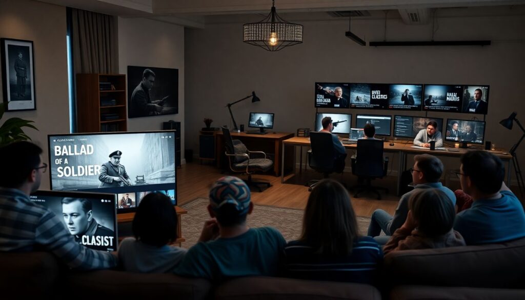 Смотреть онлайн бесплатно Баллада о солдате — советский фильм в хорошем качестве смотреть онлайн бесплатно Баллада о солдате - иллюстрация