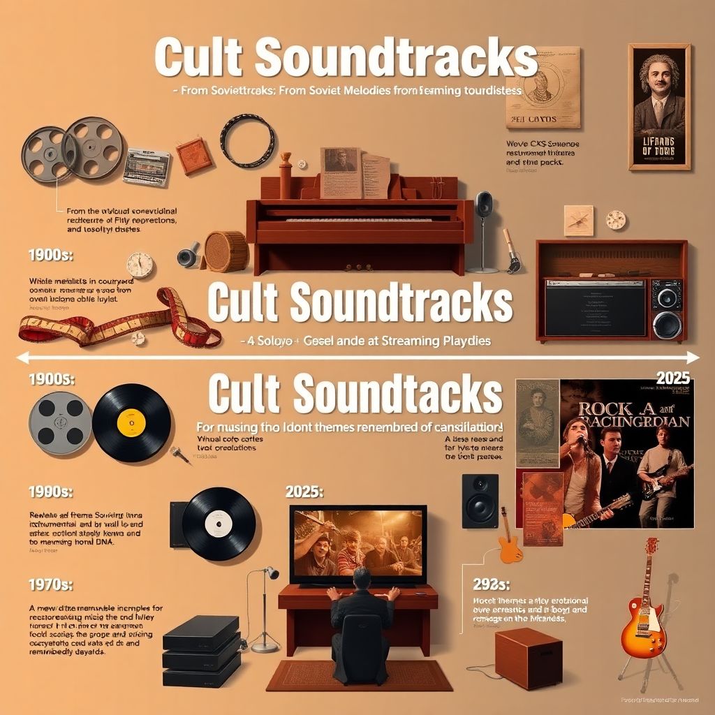 Культовые саундтреки российских фильмов и сериалов: от классики до хитов Культовые саундтреки российских фильмов и сериалов: от старой школы до новых хитов